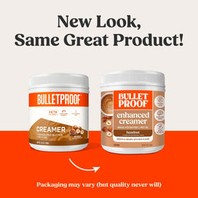 Bulletproof Hazelnut Creamer being poured into coffee for a creamy morning cup