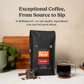 Scoop measures Bulletproof The Mentalist grounds for precise, consistent brews
