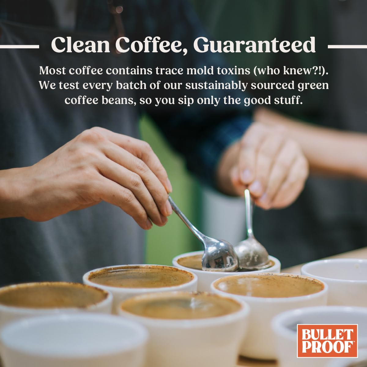 Tasting notes of cherry, almond, and caramel accompany the coffee's aroma and body