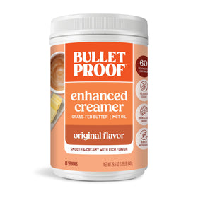 Bulletproof Original Creamer tub front for a keto coffee solution you can trust