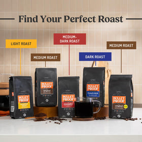 Bulletproof Original tasting notes featuring plum, orange, cinnamon and cocoa