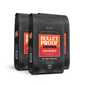 Bulletproof The Mentalist three-pack medium-dark roast bags for daily brewing