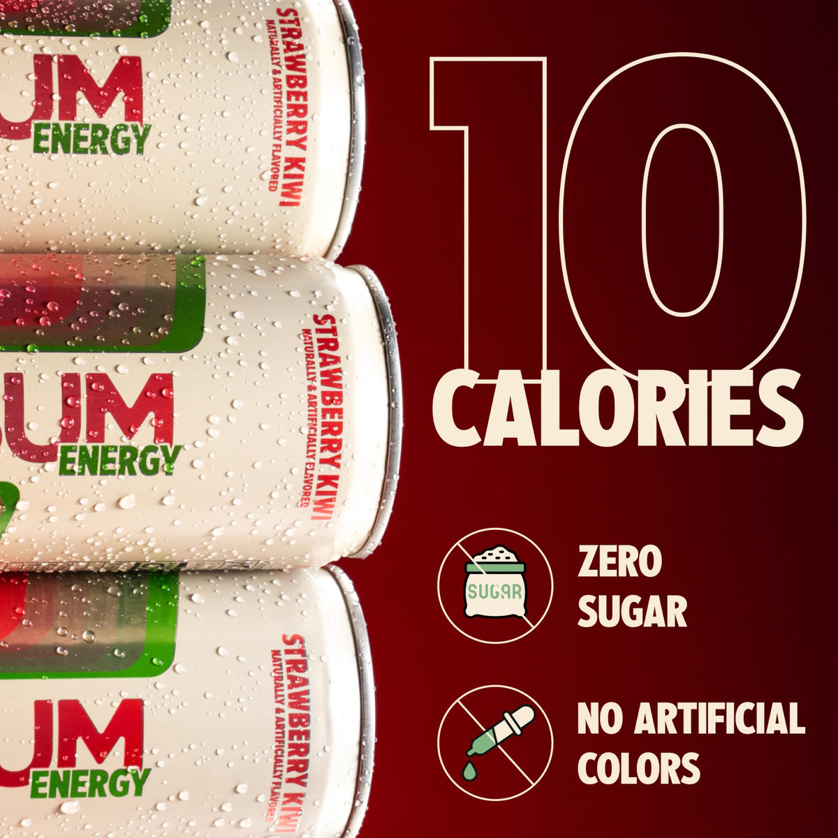 Bum Energy 12-pack box for convenient multi-pack energy