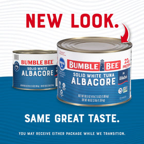 Bumble Bee gluten-free kosher tuna in water for low-carb meals.
