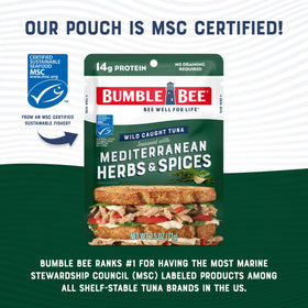 Bumble Bee Herbs de Provence tuna pouch for flavorful pasta