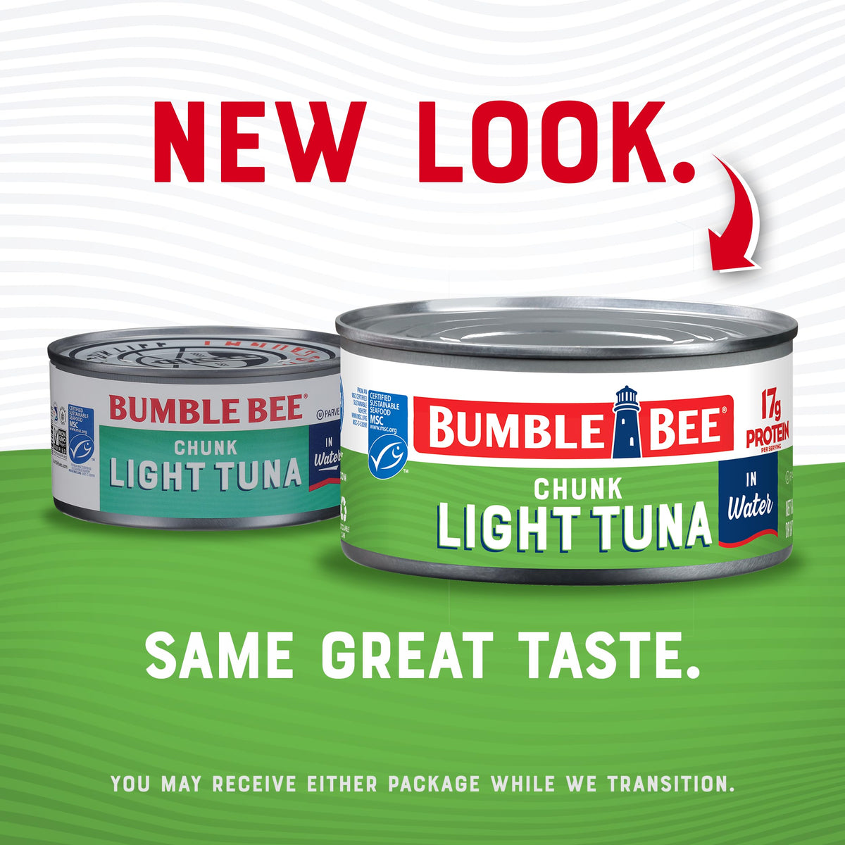 Bumble Bee MSC Certified Logo reflects sustainable sourcing and responsible seafood.