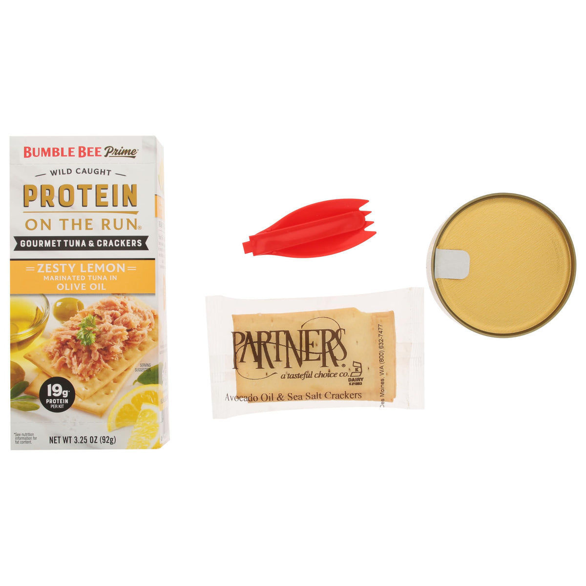 Bumble Bee Prime 19g protein per kit supports quick, satisfying snacking.