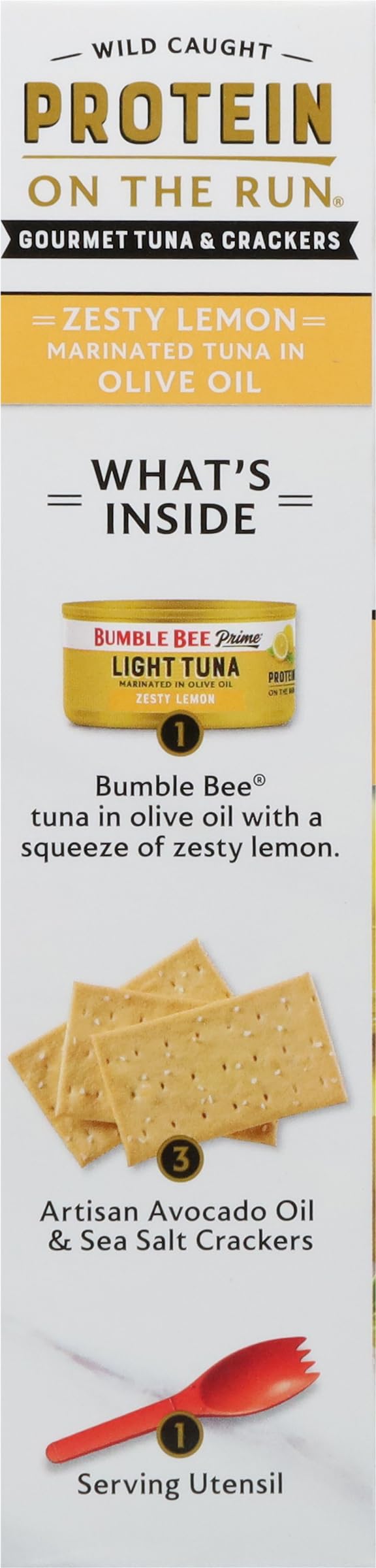 Bumble Bee Prime kit ready-to-eat for travel, work, or workouts.