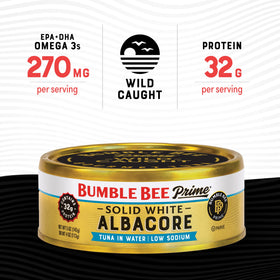 Bumble Bee Prime 12-can pack, convenient protein source for meal prep.