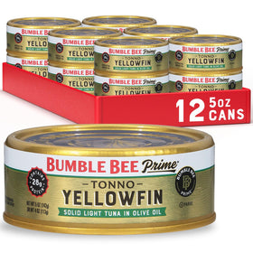 Bumble Bee Prime Tonno in olive oil can—ready-to-eat protein boost.