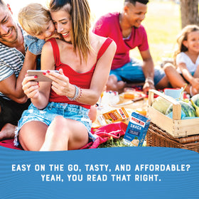 Bumble Bee Ranch Tuna Salad can close-up, a protein-packed lunch option.
