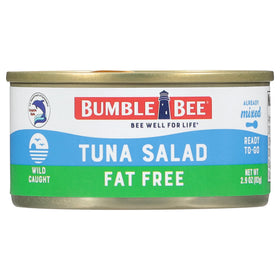 Bumble Bee lunchbox-friendly tuna kit with crackers and spoon.