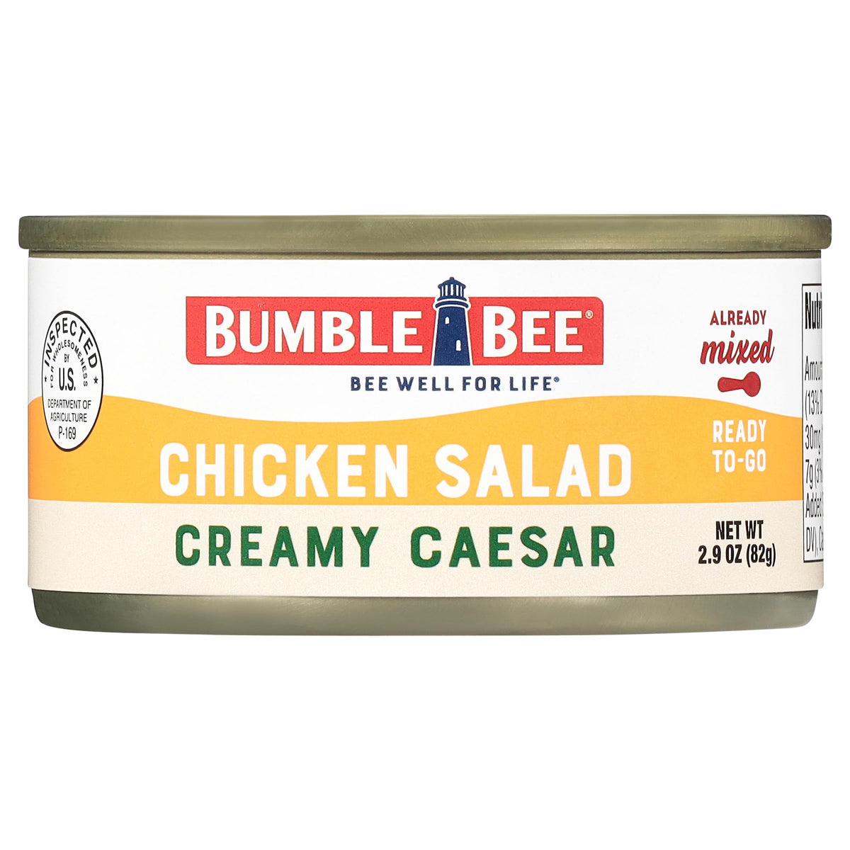 Bumble Bee Snack On The Run snack in gym bag ready-to-eat.