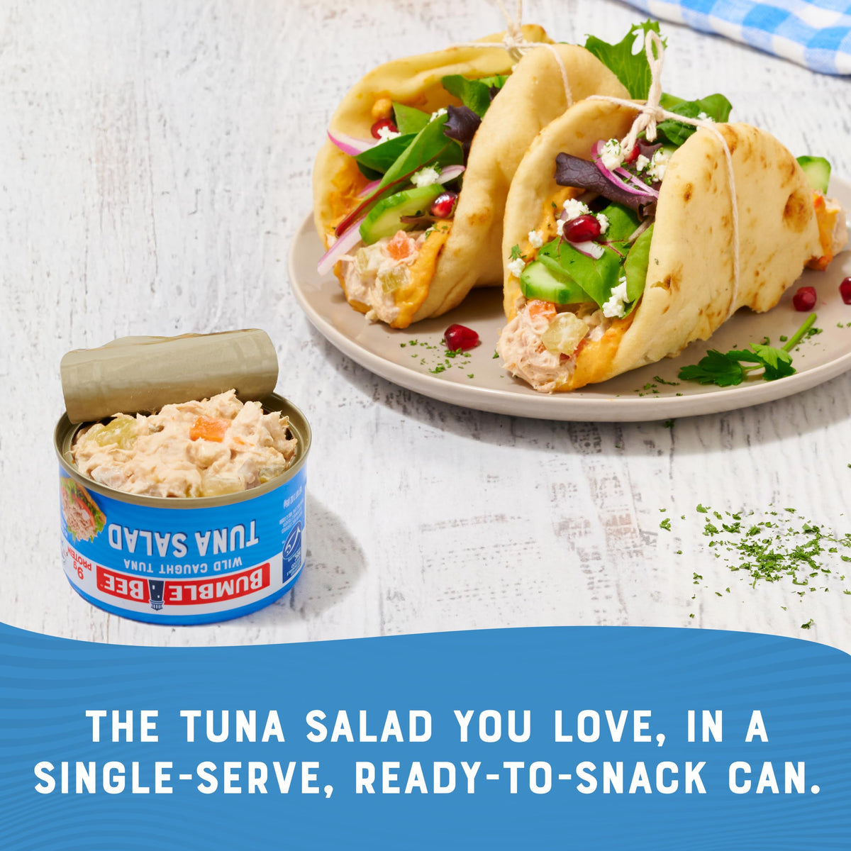 Bumble Bee Snackers no draining feature for easy eat in seconds