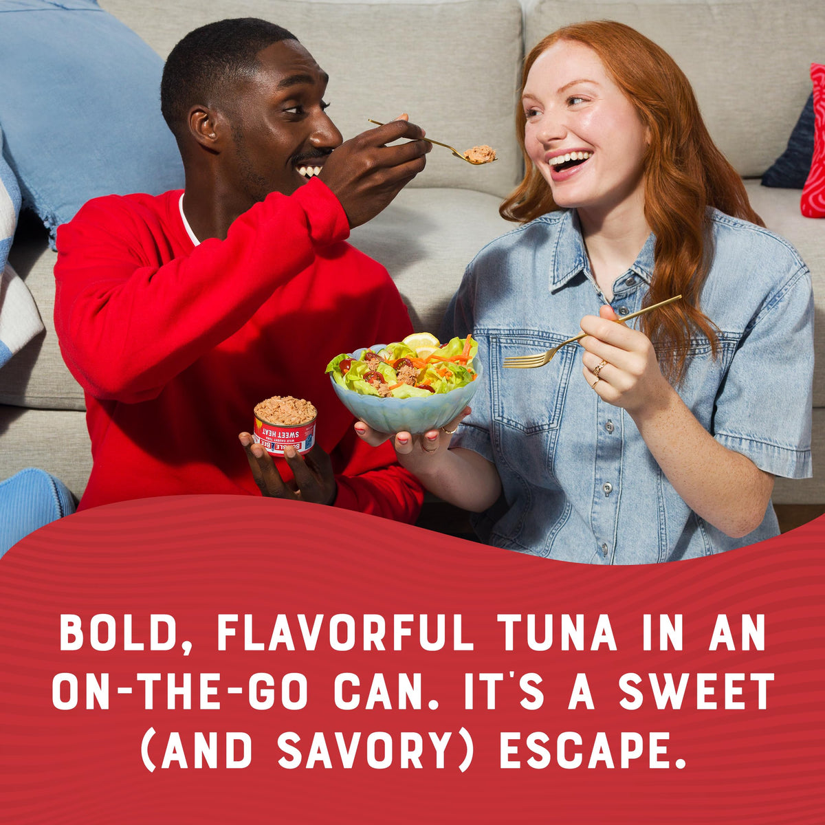 Bumble Bee Snackers Wild-Caught tuna MSC-certified for responsible sourcing