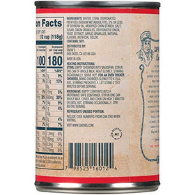 Bumble Bee Snows Chowder Clam New England can label highlighting ingredients for easy meal planning.