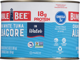 Bumble Bee sustainable dolphin-safe labeling on can and packaging