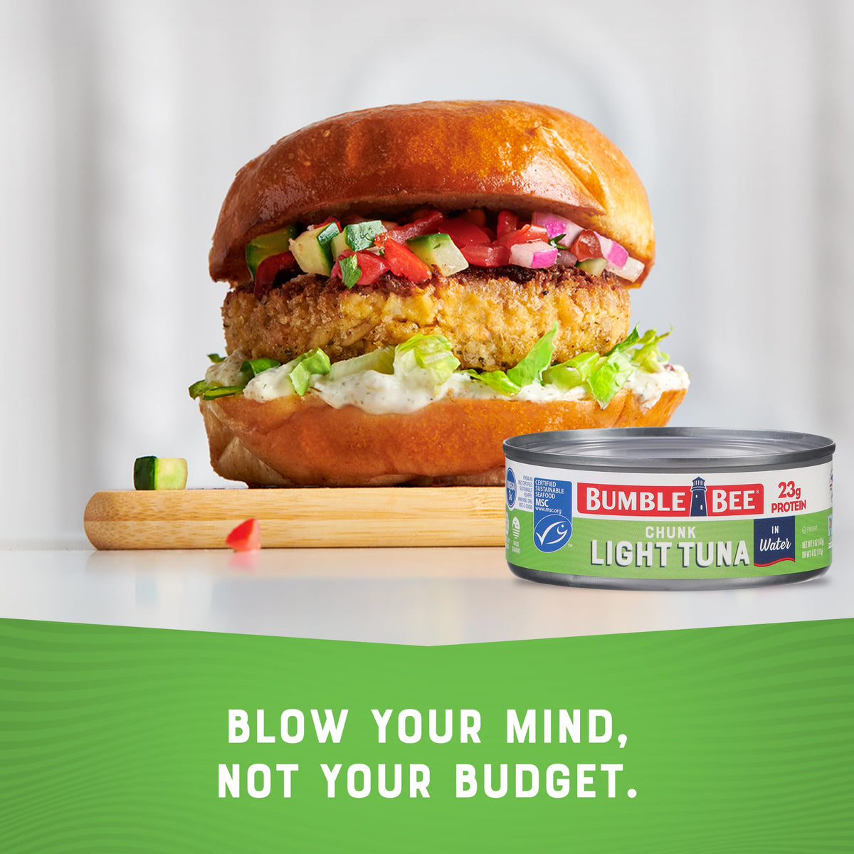 Tuna melt idea: warm, cheesy sandwiches with Bumble Bee tuna.