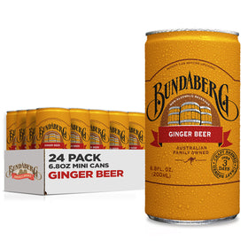 Bundaberg Ginger Beer can - refreshing single-serve for gatherings.