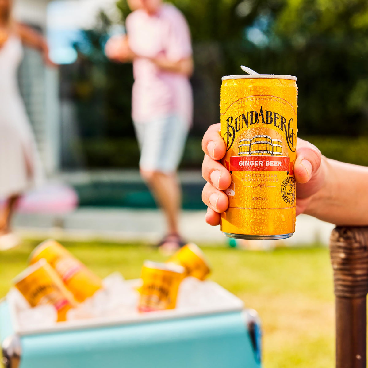 Bundaberg Ginger Beer chilled serve - best enjoyed cold.