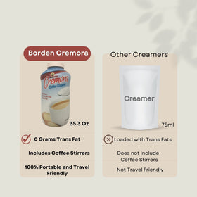 Cremora gluten-free label signals a gluten-free dairy-free creamer option.