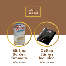 Bundle Bop non-dairy creamer gluten-free and cholesterol-free option
