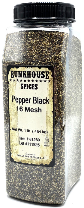 BUNKHOUSE coarse pepper shaker shows easy, consistent seasoning for grills.