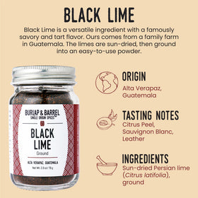 Non-irradiated, additive-free Burlap and Barrel cardamom for pure flavor.