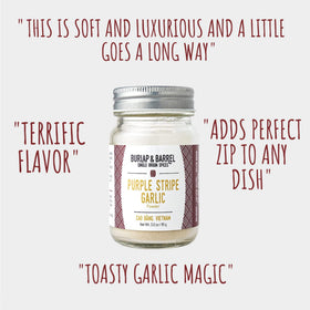 Burlap & Barrel Garlic Powder pour enables quick, even seasoning for roasted chicken and vegetables.