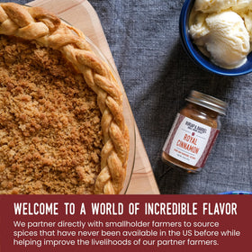 Burlap & Barrel Royal Cinnamon farm-direct origin ensures traceability
