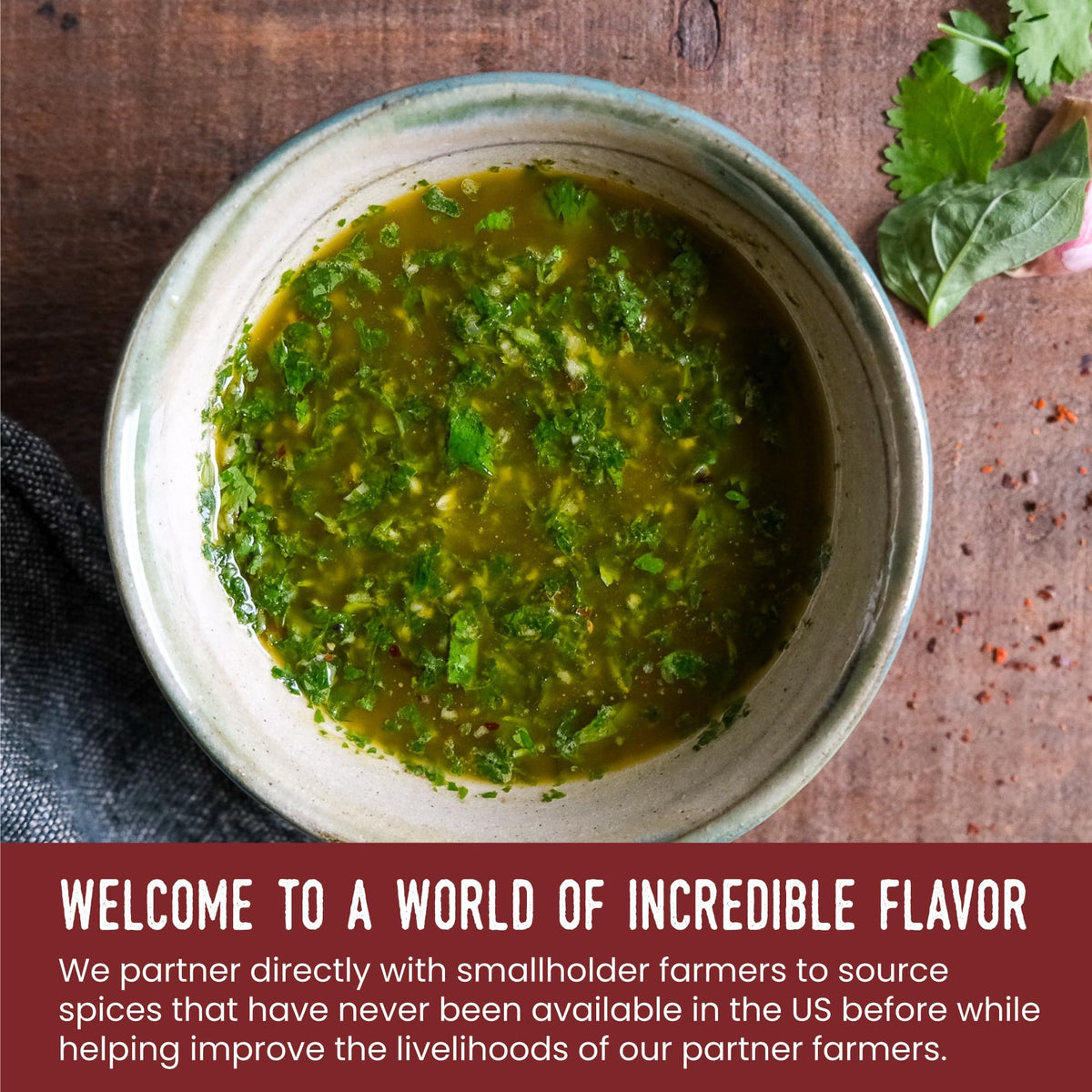 Burlap & Barrel Silk Chili Flakes from Kahramanmaras support small farms.