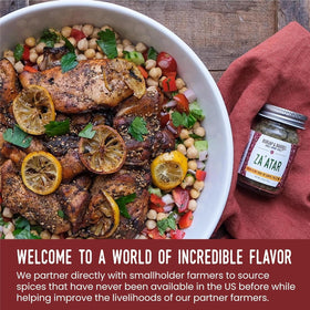 Burlap & Barrel single-origin spices ready for a farm-to-table dinner flavor boost