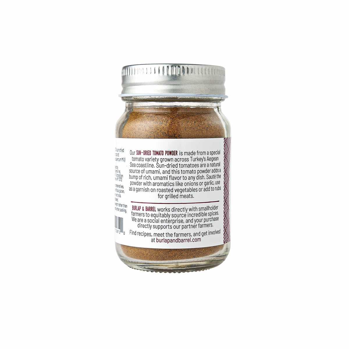 Gift-ready Burlap and Barrel package invites culinary experimentation.