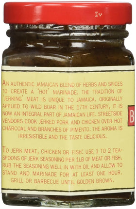 Busha Browne jerk seasoning rub ingredients offer vibrant heat and aroma for grilled chicken