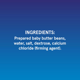 Bush's Best Baby Butter Beans serving bowl, fiber-rich ingredient for salads and bowls.
