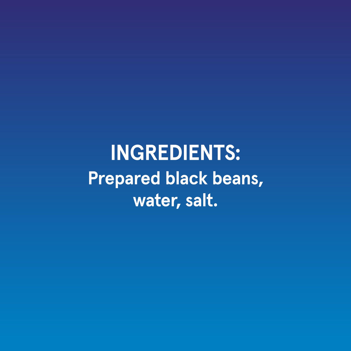 Gluten-free label on a Bush's Best Black Beans can