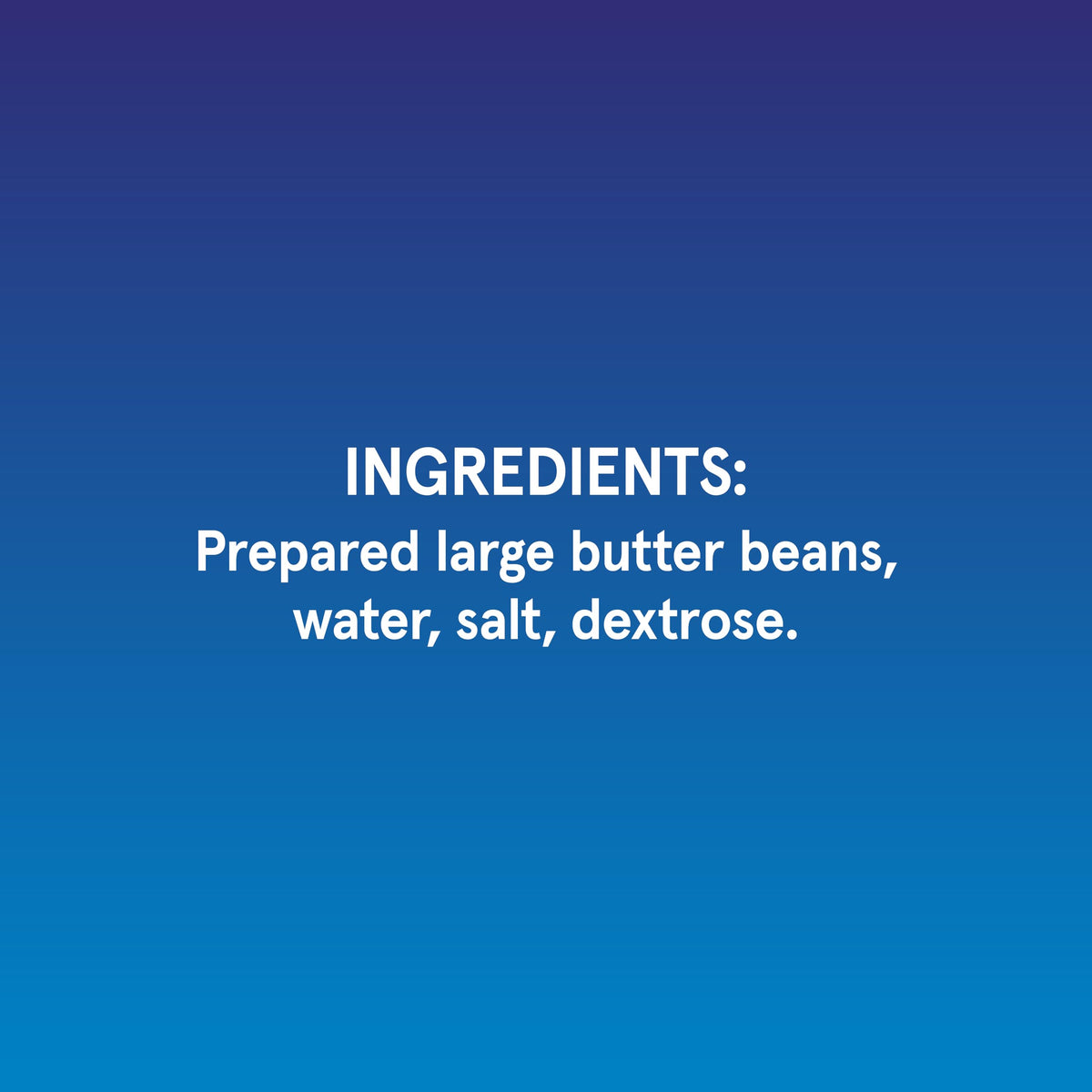Bush's Best butter beans close-up illustrating fiber-rich, gluten-free pantry staple.