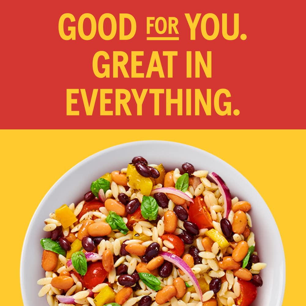 Bush's Best dark red kidney beans in chili bowl for bold flavor and versatility.