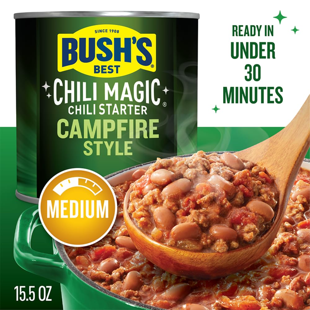 Bush's Best Gluten-free label highlights easy gluten-free pantry option.