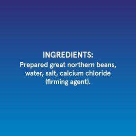 Bush's Best Great Northern Beans in a dip for creamy texture.