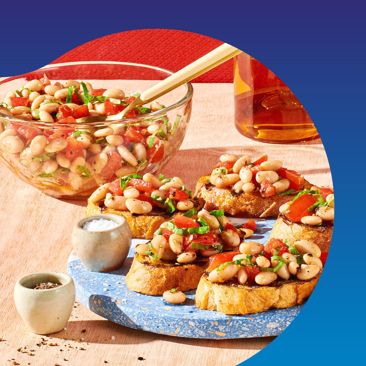 Bush's Best Great Northern Beans plated as a mild, versatile side.