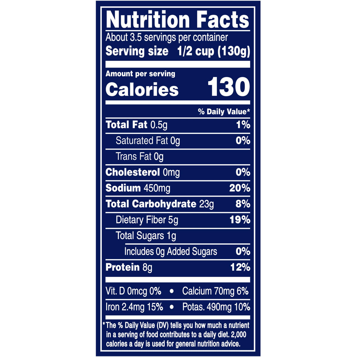 Bush's Best Kidney Mild Chili Beans protein and fiber boost in meals