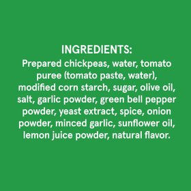 Bush's Best Rustic Tuscany Chickpeas wraps, flavorful midway protein.