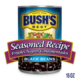 Spoonful of Bush's Best beans showing rich texture for soups