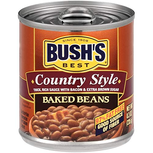 USA-made Bush's Best can highlighting trusted family recipe heritage.