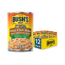 Bush's Best White Chili Beans: tender beans for a hearty chili base