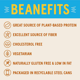 Close-up of Bush's Best Zero Sugar Added Baked Beans label highlighting sugar-free feature.