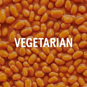 Brand label shows gluten-free promise, Bush's Best baked beans for gluten-free meal planning.