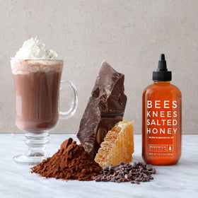 Bees Knees salted honey baking use adds natural sweetness and depth.