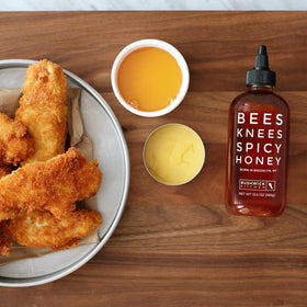 Brooklyn bottled, USA-sourced wildflower honey from Bushwick Kitchen